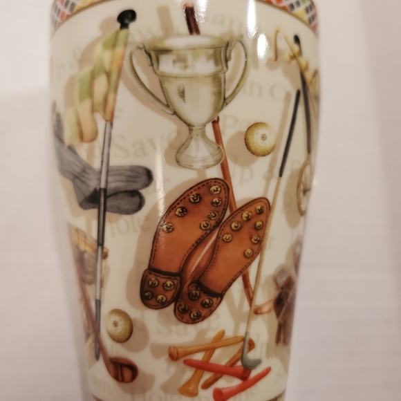 Vintage Golf Motif Ceramic Mug Cup - Picture 8 of 10